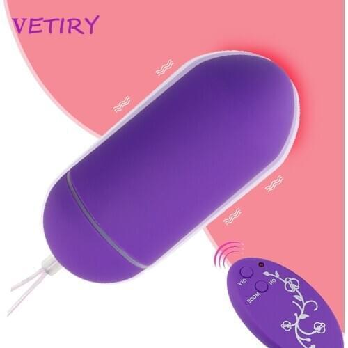 VETIRY 10 Speed Vibrator Remote Control Vibrating Egg G-spot Massage Clitoris Stimulator Sex Toys for Women Female Masturbation