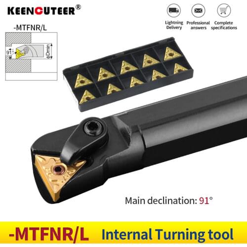 1pc S16Q-MTFNR16 S20R-MTFNR16 S25S-MTFNR16 Internal Turning Tool Holder TNMG16 Carbide Inserts Lathe Bar CNC Cutting Tools Set
