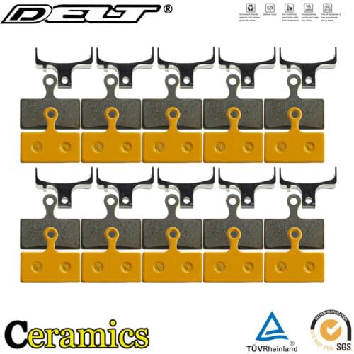 10 Pair(20pcs) Ceramics MTB Mountain Bike Bicycle Disc Brake Pad For SHIMANO XT/R M985 M988 M785 SLX M666 M675 Deore Accessories