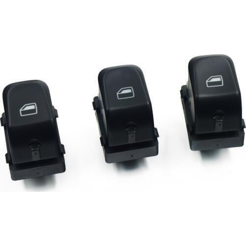 3Pcs / set NEW WINDOW CONTROL SWITCH PANEL FOR AUDI A4 A5 Q5 2007-2012 8KD 959 855 8KD959855A