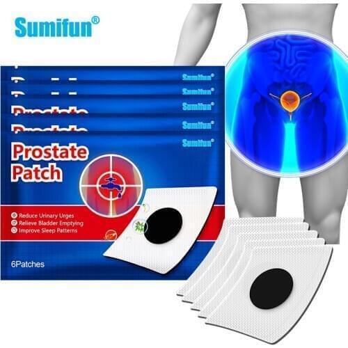 6pcs/bag Men Prostatitis Prostate Treatment Patches Prostatic Navel Plaster Urological Urology Medical patch Man Health Care Pad