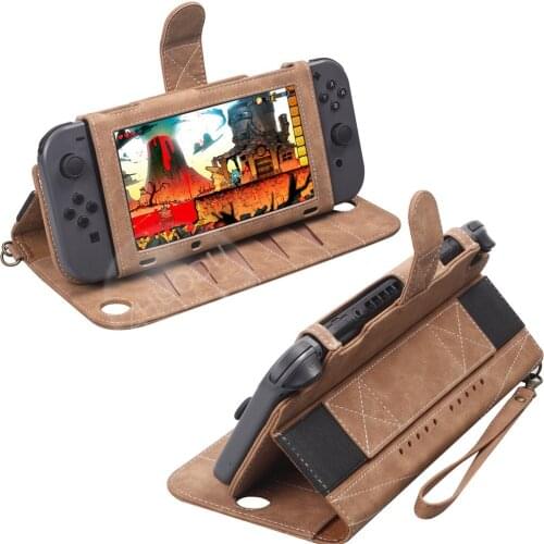 For Nintend Switch Storage Bag Case PU Console Travel Bag Protective Carrying Handheld Case for Nintendoswitch Game Accessories