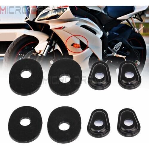 For Yamaha YZF R6 2006-2014 Turn Signals Indicator Adapter Spacers YZF-R6 8 Pcs Refit Motorcycle Blinker Flashing Lights Spacer