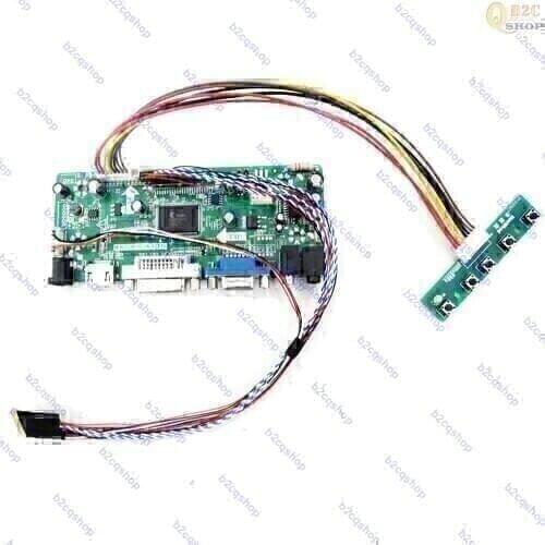 NT68676 LCD Controller Driver Board Lvds Converter Inverter Kit for B156XW02 V.6 V6 1366X768 LED monitor HDMI-compatible+DVI+VGA