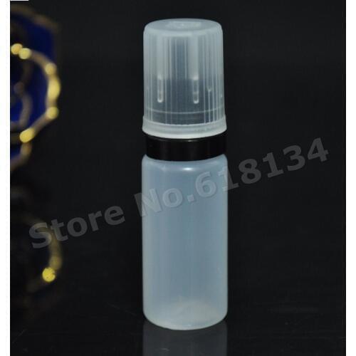 Europ market 2500pcs 10ml plastic dropper bottle, squeezed liquid bottle with tamper evident lid