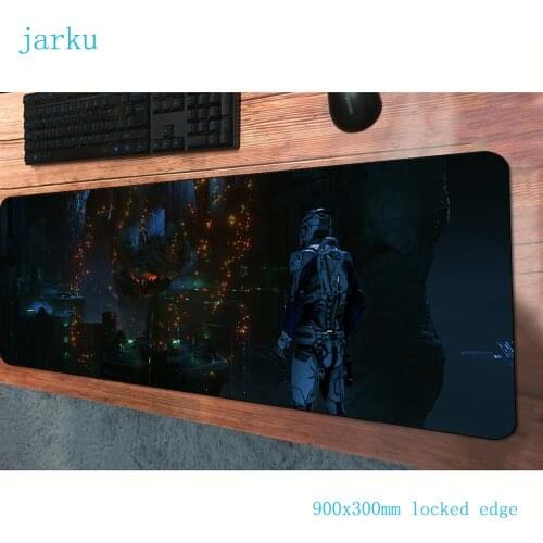 Mass effect mouse pad 900x300mm mats Indie Pop Computer mouse mat gaming accessories Professional mousepad keyboard games gamer