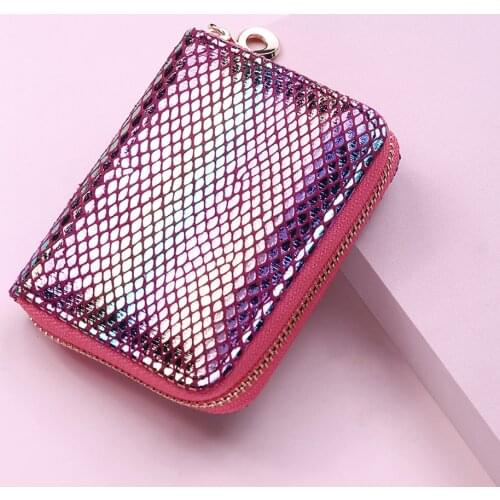 Fashion Short Wallet Women Wallet Multi-function Coin Leather PVC Purses and Handbags Luxury Designer Money Card Package Girls