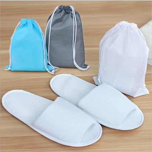 New Simple Home Slippers Men Women Hotel Travel Spa Portable Folding House Disposable Home Guest Indoor Slippers Big Size