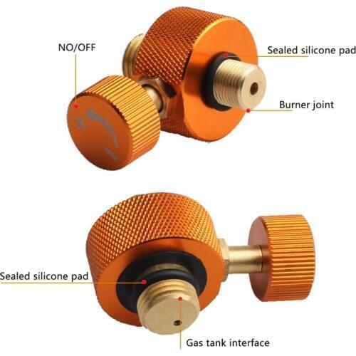 Outdoor Camping Stove Conversion Adapter Split Oven Connector Inflatable Tank Adapter