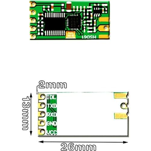Si4438 433M wireless serial port transceiver data transmission module compatible with SI4463 2V5-3V4 3v4-6V optional