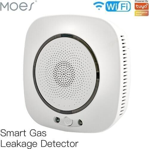 WiFi Smart Gas Leakage Fire Security Detector Gas Combustible Alarm Sensor Smart Life Tuya App Control Home Security System
