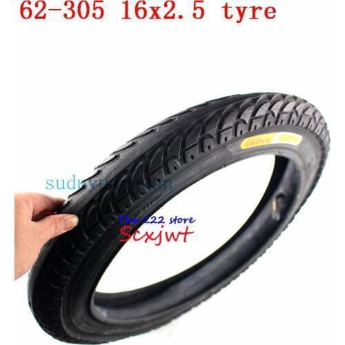 16x2.50 64-305 inner outer tire fits Electric bike Boys bike SCHWINN Convertible tricycle 16x2.5 16*2.5 Electric Bicycle tyre