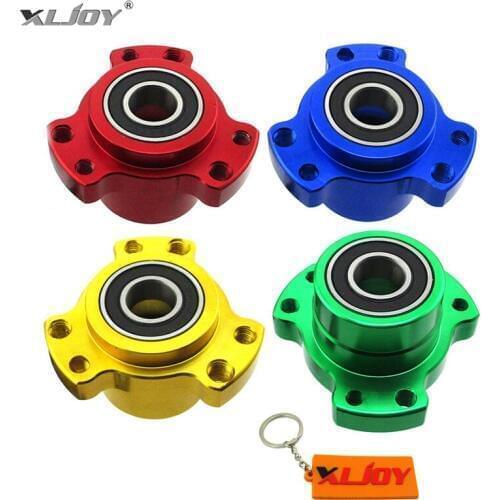 XLJOY Lightened Billet Aluminum Racing 5/8" Bearing Front Wheel Hub For Go Kart Mini Bike Drift Trike