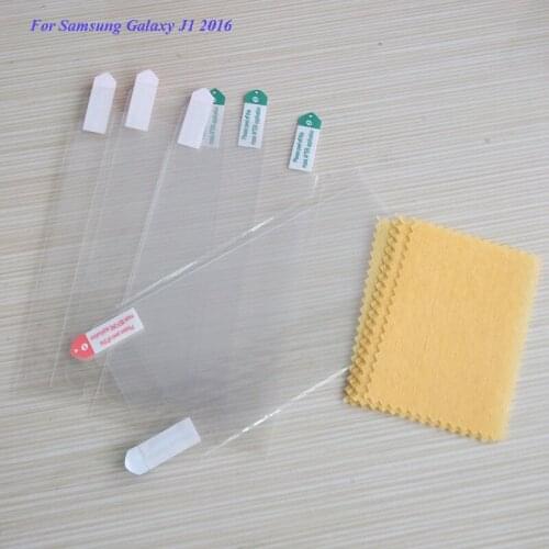 Good Quality Clear Mobile Phone Guard Film For Samsung Galaxy J1 2016 Screen Protector 3000PCS/Lot By DHL Fedex