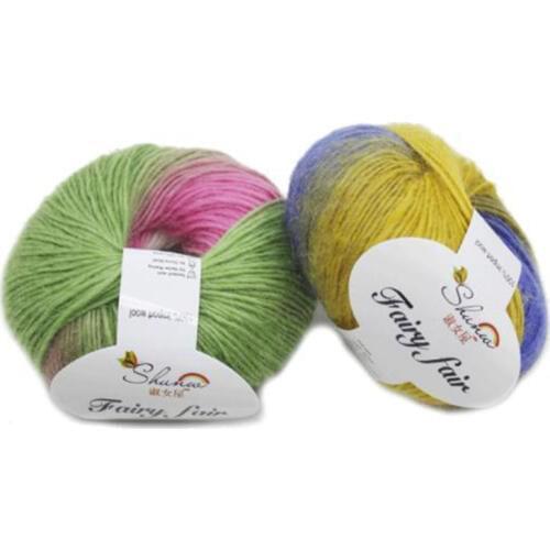 1Ball 50g DIY Yarn Thin Yarn Crochet Crochet Hooks For Hand Knitting Soft Baby Wool Yarn For Knitting Wool Needles Hand