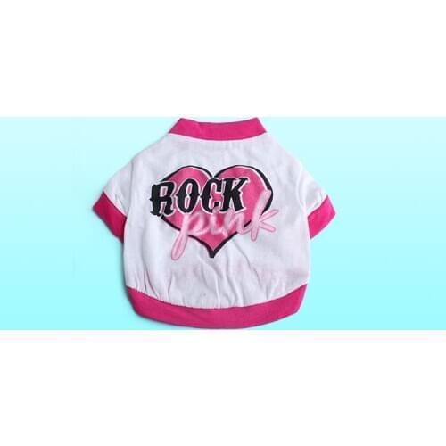 1pcs pet dog cat fashion summer style vest apparel dogs cats t shirt clothes puppy vests costume XS S M L