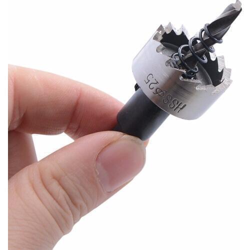 5PCS 16-30MM HSS Drill Bit Hole Saws Set Stainless High Speed Steel Metal Alloy Free Shipping