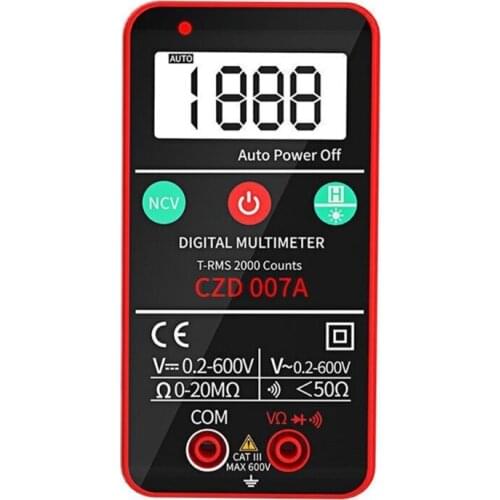 Automatic Digital Multimeter Auto-Ranging Electrical Tester with Intelligent NCV Multi Function Multimeter AC/DC