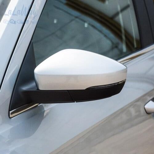 Car Electric Folding Rearview Mirror Assembly Heating Mirror with Light For Volkswagen LAVIDA 2013 2014 2015 2016 2017