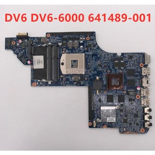 Free shipping For DV6-6000 DV6 Laptop motherboard 641489-001 641489-501 641489-601 100% working well
