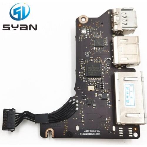 For Macbook Pro Retina 13" A1425 USB DC I/O Jack Audio Power Board 820-3199-A Fits 2012 2013 Year