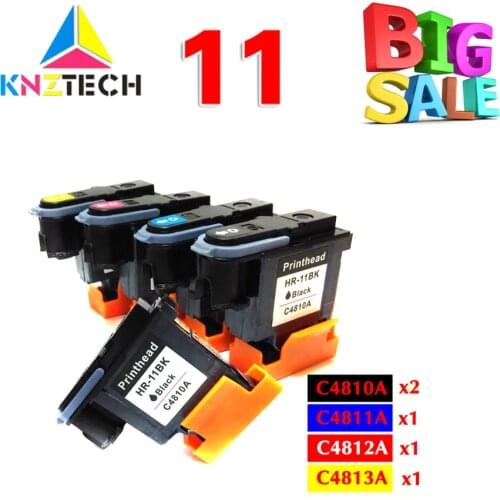 Hot Print head compatible for hp 11 printhead for hp11 printhead C4810A C4811A C4812A C4813A Designjet 70 100 110 500 510 500PS