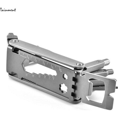 Bicycle Repair Tools Portable Cycling Tools Outdoor Equipment Stainless Steel Outdoor Multifunctional Gadgets Bike Repair Tool