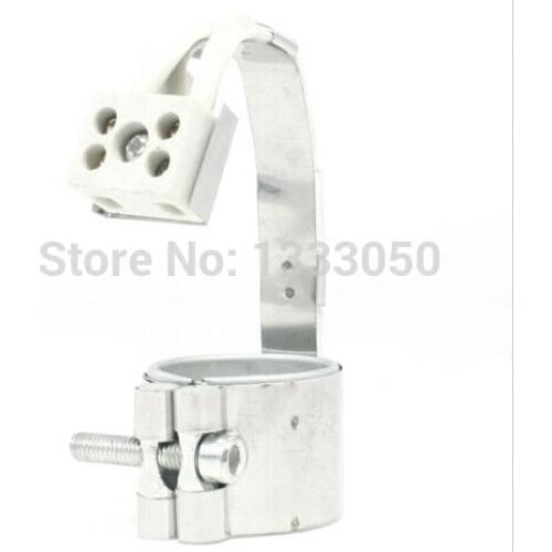 Silver Tone Stainless Steel Heater Heating Band 220V 100W 35mm x 30mm