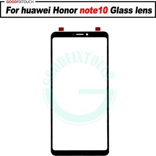 Original For honor note10 Front Glass Touch Screen Top Lens LCD Outer Panel Repair For honor note 10 Glass lens RVL-AL09