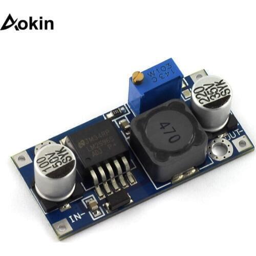 2pcs LM2596 DC-DC Step Down Variable Volt Regulator Adjustable Buck Converter Electronic Voltage Stabilizer Power Supply Module
