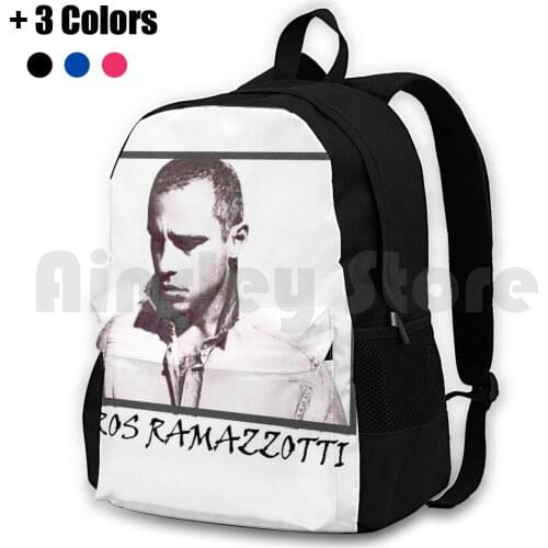 Eros Ramazzotti Outdoor Hiking Backpack Riding Climbing Sports Bag Music Italy Singer Italian Eros Ramazzotti