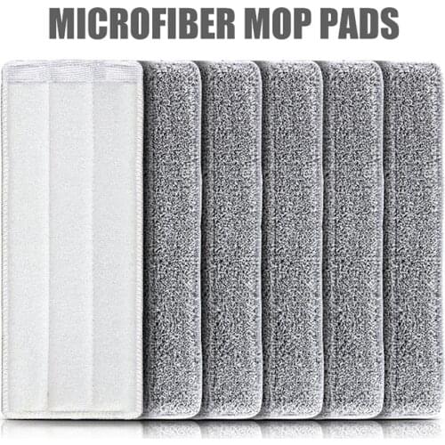Microfiber floor mop cloth squeeze cleaning bathroom mop cloth household kitchen cleaning cloth 12*40CM