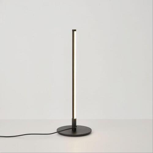 Modern LED Table Lamp Minimalist LED Desk Lamp Reading Bedside Bedroom Study Table Light Nordic LED Desk Light Fixture Lampara