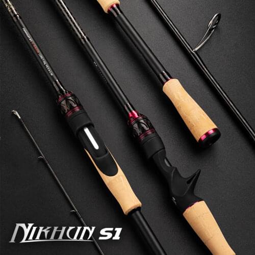 LureGee Lure Fishing Rod Long Shot 2.03m 2.13m 2.28m 2.44m ML/M/MH Carbon Spinning Bait Casting Rod FUJI Tackle For Sea Fishing