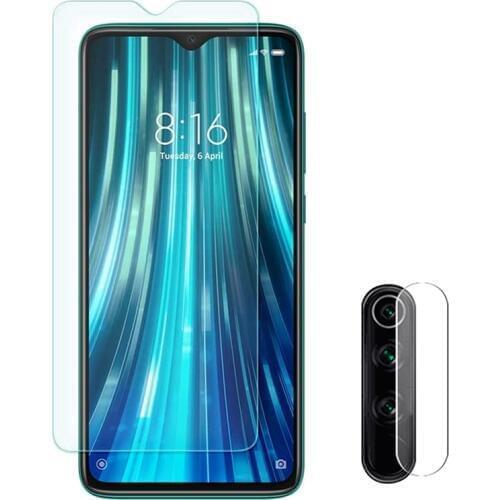 2in1 Tempered Glass for Xiaomi Redmi Note 8 7 Pro 7A 8A Screen Protector Camera Lens Film on Redmi Note 8 Pro 7 Redmi 8 8T 7A