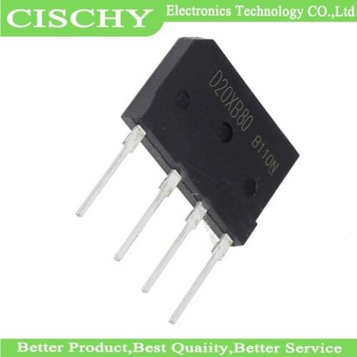 5pcs/lot D20SB80 20SB80 ZIP-4 D20SB80 DIP-4