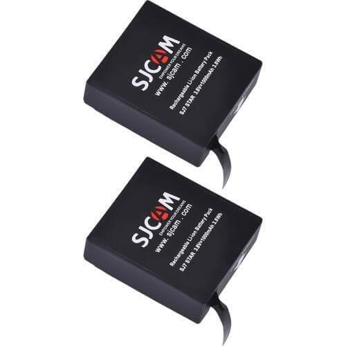 2pcs 1000mAh Original SJCAM SJ7 Star Battery for SJCAM SJ7 Star Sports Action Camera Accessories