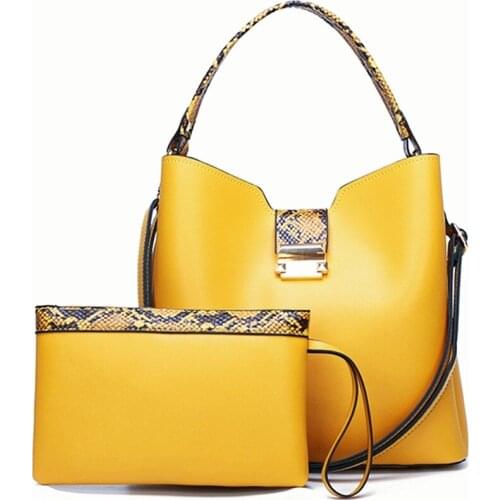 2021 Fashion Handbags Clutches High Quality Leather Hand Bag Sets Large Shoulder Bag Women Crossbody Messenger Bags Sac A Main