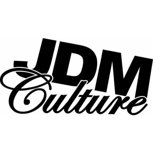 JDM Car Stickers Drift Beautifully Decorated Car Decals Personalized PVC Waterproof Sunscreen Car Stickers Apply To Car Window