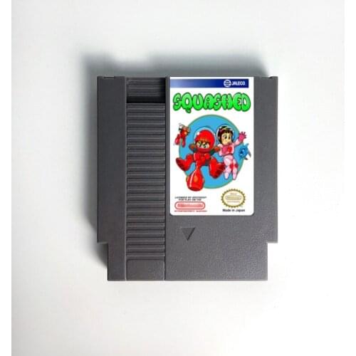 Squashed - Game Cartridge For NES Console 72 Pins 8bit