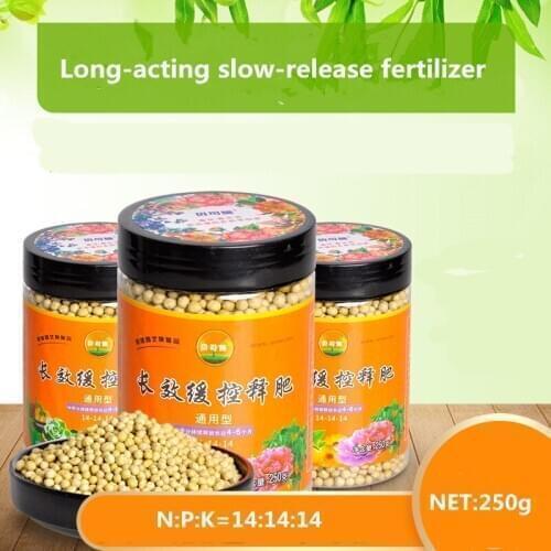 250g NPK compound fertilizer Universal slow-release fertilizer granular long-acting fertilizer For Home Gardening