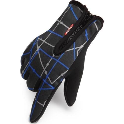 NEW Outdoor gloves men women warm fleece windproof sports riding all refers autumn winter climbing skid motocross cycling