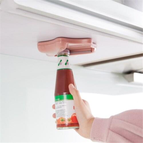 New Wall-Mounted Bottle Opener Labor-Saving Multifunctional Can Opener Screw Cap Canned Screw Cap Artifact