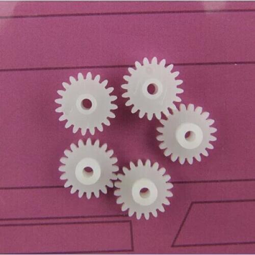 Single spindle gear 202A 0.5 Modulus 20 tooth gear 2MM diameter Motor Car Motor DIY Accessories 100pcs/lot free shipping