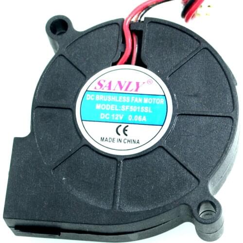 SZYTF SF5015SL 50mm DC 12V 0.06A Server Cooling Fan Server Centrifugal Blower Fan 2-wire 50x50x15mm