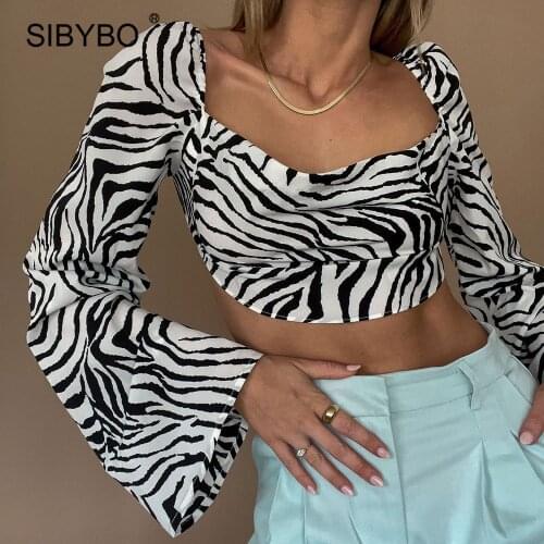 SIBYBO Women's T-shirts With Print