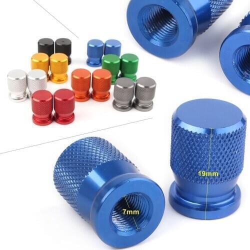 Universal Motorcycle Air Valve Caps Stem Cover CNC Aluminum Cap For KAWASAKI NINJA 300 250 For Honda For Suzuki 2PCS