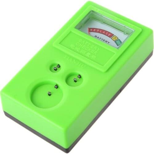 LR44 CR2032 CR2025 Watch Battery Checker Light Weight Button Cell Coin Battery Power Tester R9JF