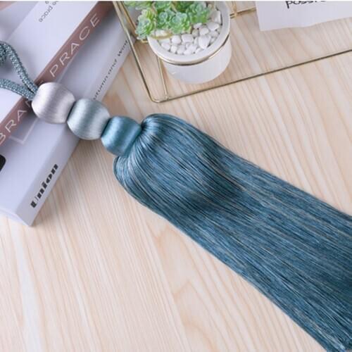 1 Pair Curtain Accessory Hanging Belt Ball Curtain Tassel Tieback Curtains Accessories Decoration Wholesale Retail HM651*VT