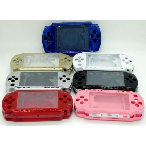 10 pcs For PSP Case Housing Shell Cover for PSP 2000 Console Shell with Buttons kit